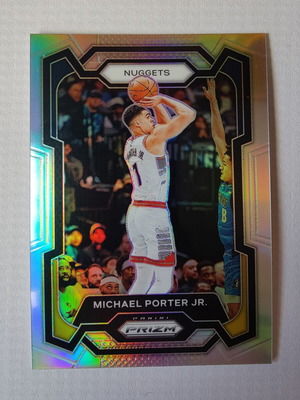 Κάρτα Michael Porter Jr. Silver Prizm 2023-24 Panini καινούργια
