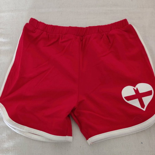 England kid's t-shirt and shorts set, size 4, like new