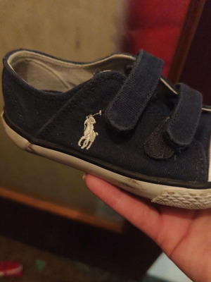 Ralph Lauren casual shoes used, size 27, blue