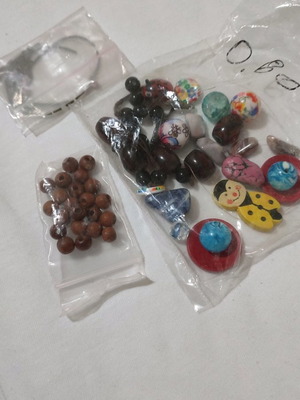 Beads used for crafts and jewelry making