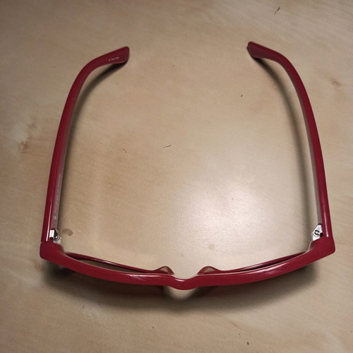 Brixton women's red sunglasses used with 100% UV protection