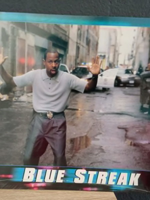 Blue Streak Movie Poster sealed, 1999