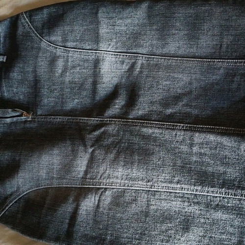 Jean skirt Artisti Italiani used, grey, almost unworn
