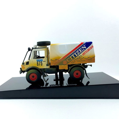 Mercedes Unimog Paris-Dakar Rally 1988 Truck 1:43 Diecast