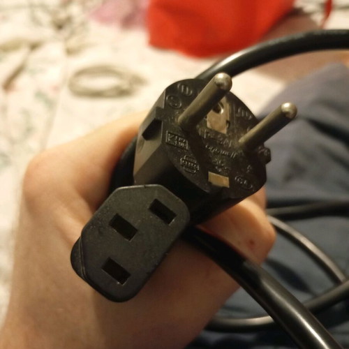Shuko power cable for computer 1.5 meter