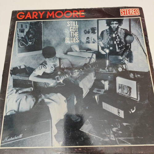 Gary Moore Still Got The Blues Vinyl LP Album Used Original Greek Press