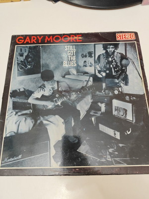 Gary Moore Still Got The Blues Vinyl LP Album Used Original Greek Press