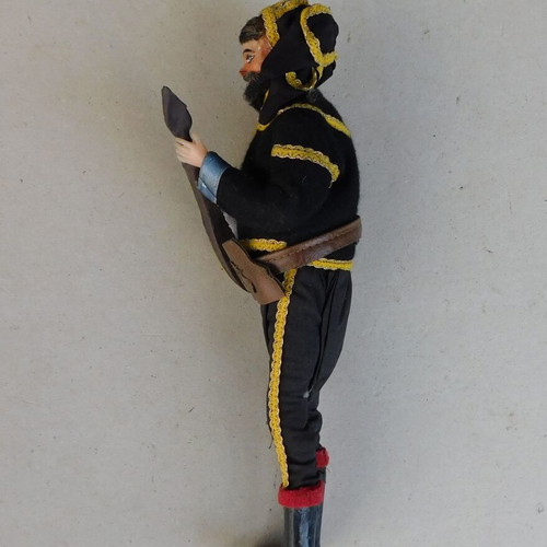 Greek doll with traditional costume like new