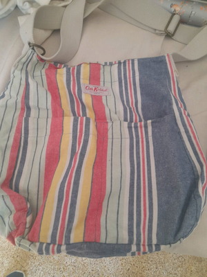 Cath Kidston fabric crossbody bag like new, multicolored
