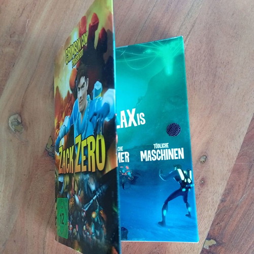 Zack Zero DVD animated movie, German language, new sealed