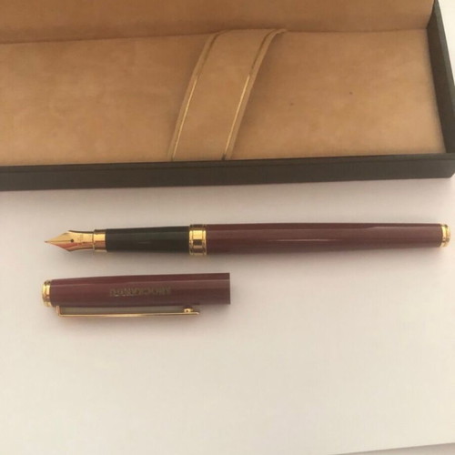 Colibri pen new burgundy with engraved Knockando
