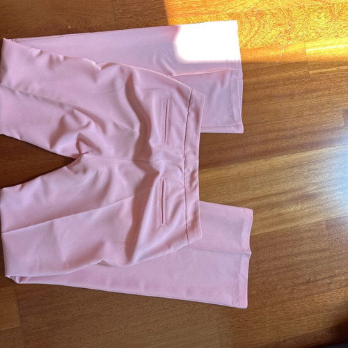 Pink low-rise pants M like new