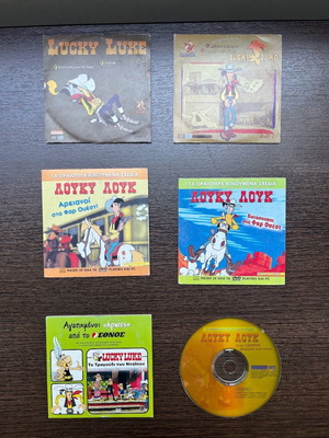 Lucky Luke DVD set like new, 6 discs with episodes and movie