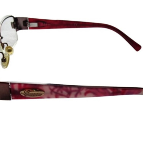 Gucci frames eyeglasses like new, violet plastic and metal
