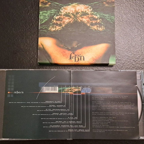 Reborn Bionic Records CD like new, electronic trance