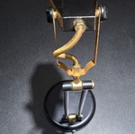 Vintage Sölken Leuchten table lamp used, mid-century modern design