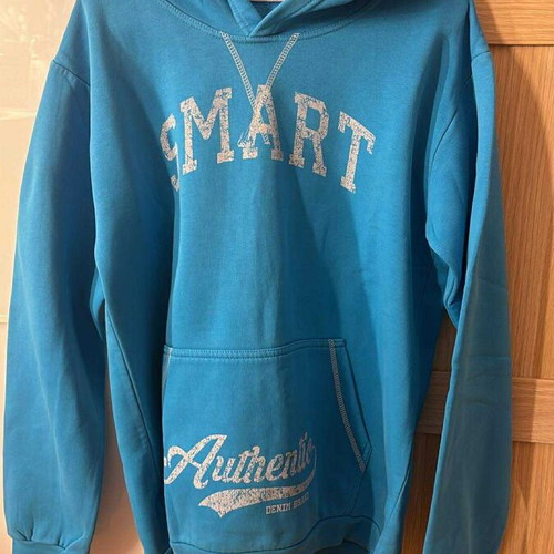 Smart hoodie blue like new, size S