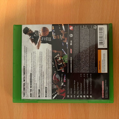 NBA 2K 19 for Xbox One like new