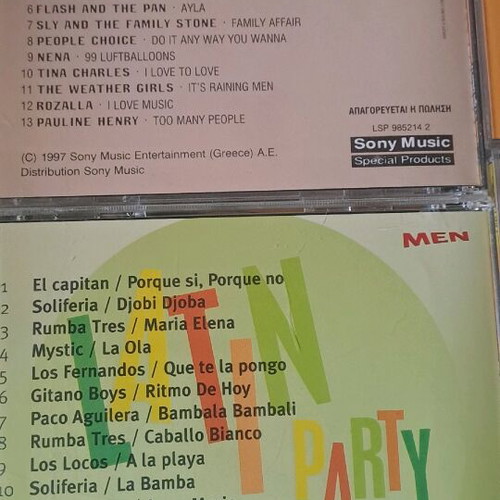 Potpourri CD in excellent condition, mix songs pack