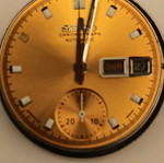 Seiko Chronograph 6139-6002 πορτοκαλί μεταχειρισμένο ανδρικό ρολόι