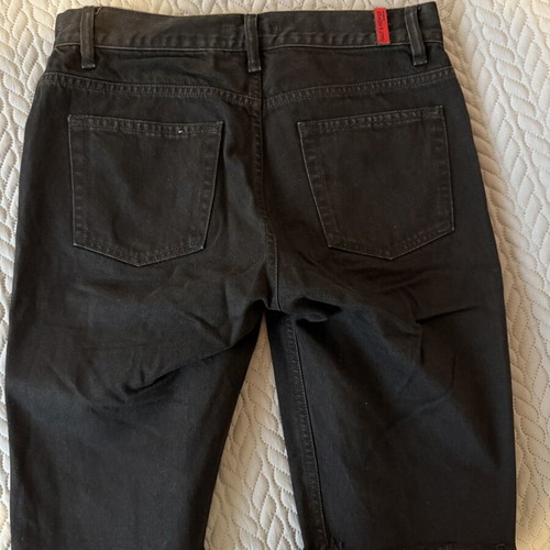Salt & Pepper black denim bermuda shorts like new, size 27 (S)