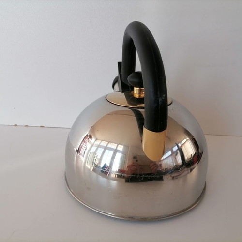 Stainless steel kettle 2.5 liters used, FEST inox 18/10