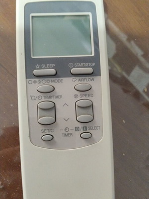 Fujitsu General original A/C remote control AR-RCE1E AR-RCD1C