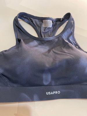 USA Pro sports bra blue like new, size M 38 10