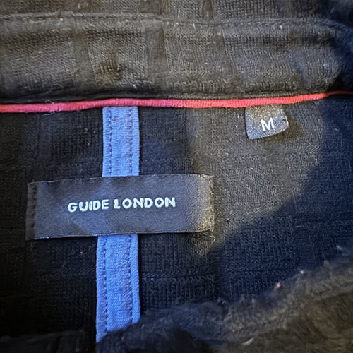Guide London polo shirt, black, size M