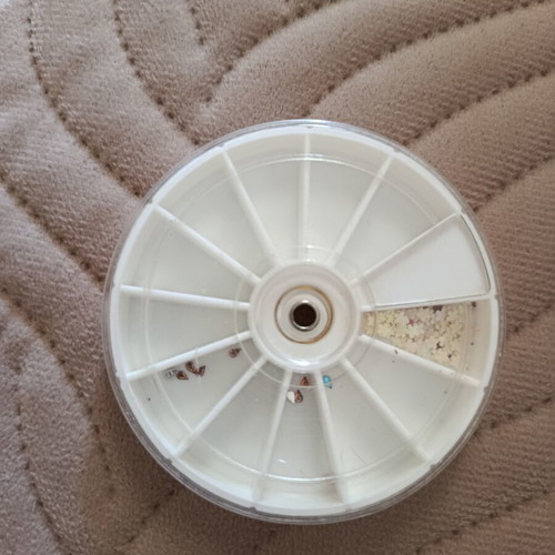 Decorations for manicure and pedicure, like new