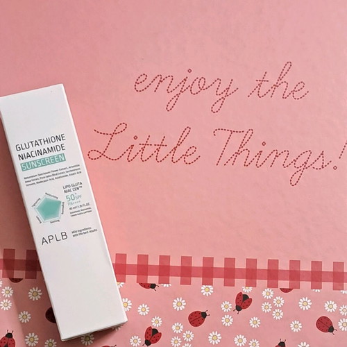 APLB Glutathione Niacinamide Brightening Sunscreen SPF50+ PA++++ brand new 50ml