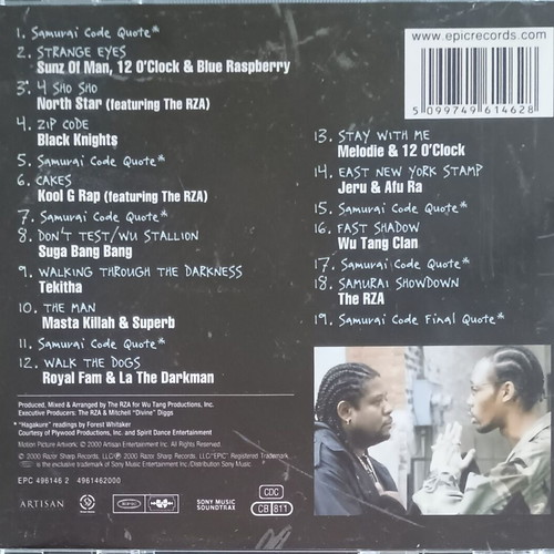 Ghost Dog OST CD used, hip-hop