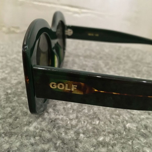 Golf Wang sunglasses used with thick tortoise-shell frame