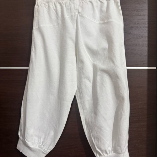 Adidas kids tracksuit new, white with gold stripes, size 14 or Small