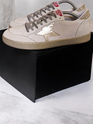 Golden Goose Ball Star men's sneakers like new, size 44, leather