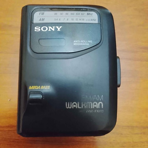 Sony Walkman WM-FX113 used, condition unknown