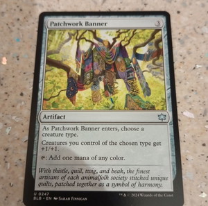 Magic the gathering Patchwork Banner