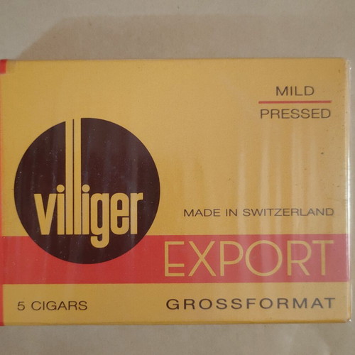 Villiger Export Πουράκια new sealed pack from 90s