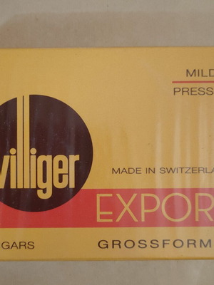 Villiger Export Πουράκια new sealed pack from 90s