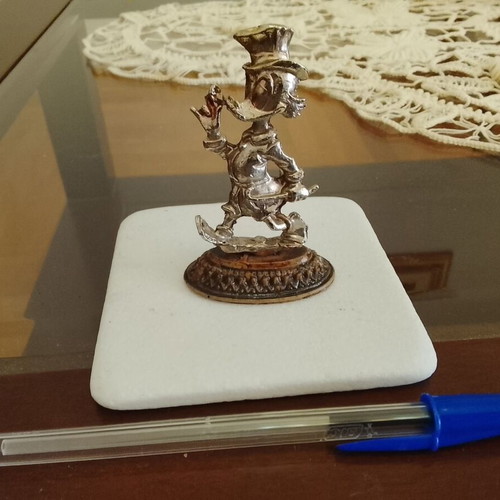Disney vintage collectible metal figure Scrooge used