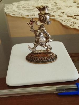 Disney vintage collectible metal figure Scrooge used