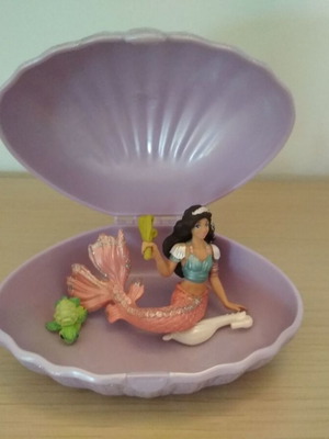 Schleich Bayala γοργόνα σαν καινούργιο με χελωνάκι και μουσικό όργανο