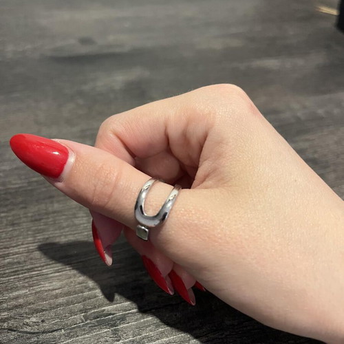 Silver ring like new