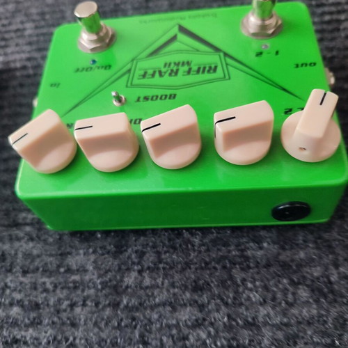 Tsakalis Riff Raff MKII guitar effects pedal like new with box