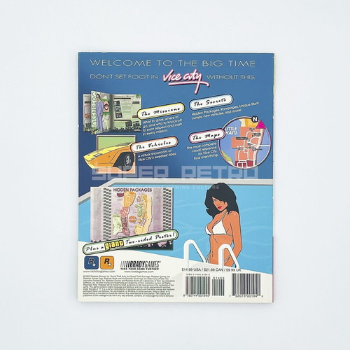 Grand Theft Auto: Vice City Official Strategy Guide PS2 used, very good condition