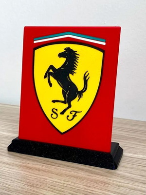 Ferrari Formula 1 tabletop logo made to order