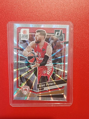 Alec Peters Panini Euroleague card like new