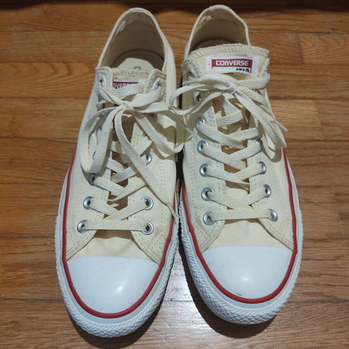 All star Converse sneakers size 45 like new, beige