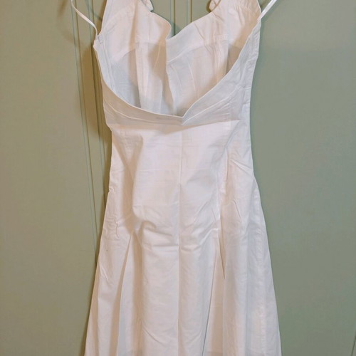 White Toi&Moi women's dress with bows like new