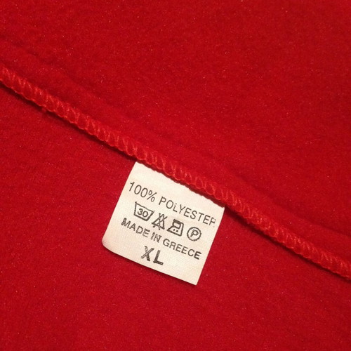 Nike fleece jacket unisex XL red new